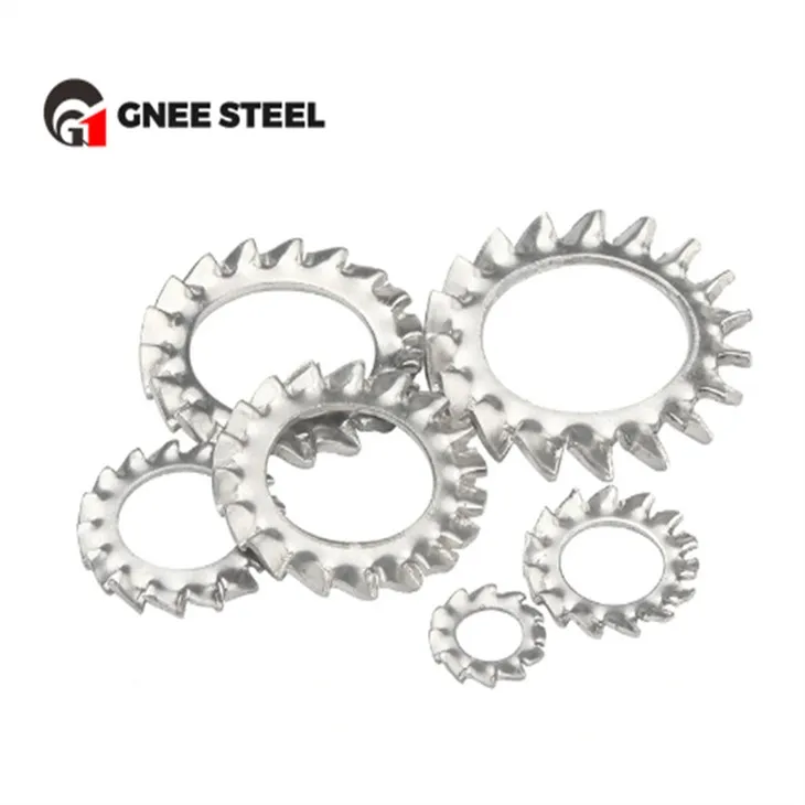 واشرهای قفل مخروطی نوع DIN 6798 V