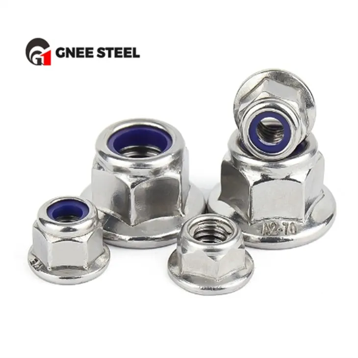 مهره نایلوک فلنج DIN6926