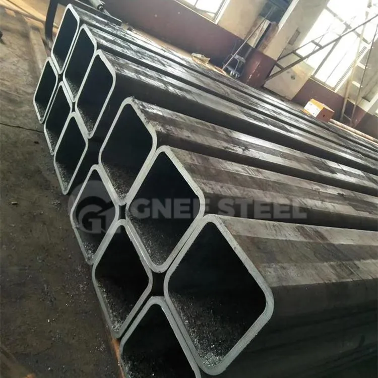 S275J2H بخش توخالی مربع پایان گرم